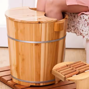 Secchiello per pediluvio domestico in legno con pacco di perline per il piede per rilassare l'esperienza del <span class=keywords><strong>bagno</strong></span> - Product Image 6