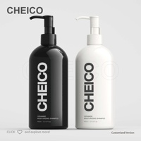 Botellas de Plástico PET de Gran Capacidad (300-500 ml) con Tapa de Rosca, Cilíndricas, para Gel de Ducha, Champú, Desinfectante de Manos, Impresión Serigráfica, CSR, OEM