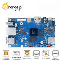 Carte de développement Orange Pi5 originale Rui Xin Micro RK3588S Open Source Hongmeng Kit de communication réseau vidéo 8K