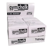 Craie de gymnastique personnalisée BSN, craie douce ASMR, carbonate de magnésium, pour l'haltérophilie, l'escalade, l'entraînement, le sport, bloc de craie pour la gym