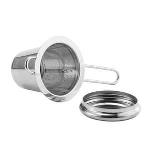 Portable <b>Tea</b> <b>Set</b> Accessories Foldable 304 Stainless Steel <b>Tea</b> Strainer Double Handle <b>Tea</b> Infuser with Filter Metal Material - Product Image 4
