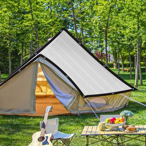 Direct verkoop HDPE rechthoekig geweven aluminiumkleurig landbouw schaduwnet voor planten kas schaduwnet UV-gestabiliseerd - Product Image 2