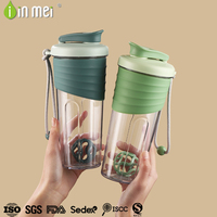 Gobelet Venti OEM/ODM 700ml 24OZ sans BPA pour gymnastique sportive pour balle en plastique avec corde pour le camping et l'eau bouillante