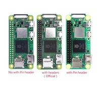 Kit Raspberry Pi Zero 2 W avec boîtier, alimentation, câble USB mini et dissipateurs thermiques