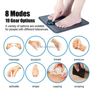 Fußmassagematte mit Vibration, USB-Aufladbar, Zeitsteuerung für Zuhause und Büro, Tragbare Elektrische Massage - Product Image 5