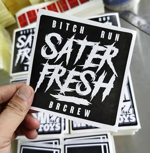 Tùy chỉnh trống màu Hologram A4 trắng Vinyl vỏ trứng Sticker giấy tờ hoặc cuộn - Product Image 3