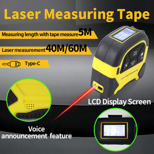 Offre Spéciale 2 en 1 ruban à mesurer <span class=keywords><strong>Laser</strong></span> numérique ruban à mesurer électronique rechargeable télémètre <span class=keywords><strong>Laser</strong></span> intelligent avec 40m - Product Image 3