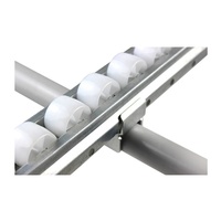 Rail de guidage industriel Roues en plastique ABS/PE Placon Rail de guidage pour ligne d'assemblage Convoyeur à rouleaux léger