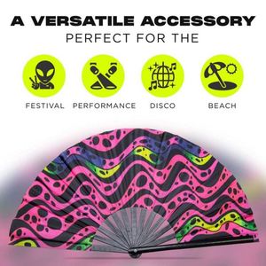 Éventail en tissu durable de style cœur en plastique, fait main, qualité garantie, facile à utiliser, vente en gros, produit phare - Product Image 5