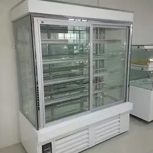 Bolo Showcase Pastelaria Comercial Bolo Exibição Frigorífico Padaria Exibição Barato Frigorífico Caso Vitrine Bolo Armário Refrigerado