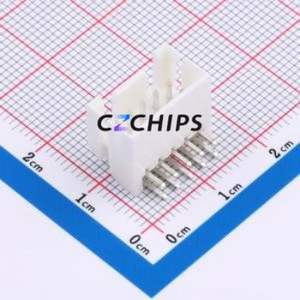 HC-XHD-2*5AW-05 Wire-to-Board Pin Header Bent Lead Through Hole,P=2.5mm Connector 2x5P 2.5mm Right Angle Insert DF1B - Product Image 1