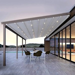 Pabellón Plegable de Aluminio <span class=keywords><strong>para</strong></span> Exteriores 3X6M, Gazebo Impermeable con Protección UV, Toldo <span class=keywords><strong>para</strong></span> Patio, <span class=keywords><strong>Terraza</strong></span>, Fiesta - Product Image 3