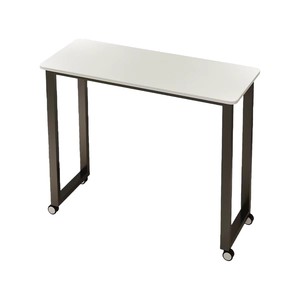 Mesa de Manicura Moderna con Silla Reclinable, Estructura Metálica, Estación de Trabajo Rodante para Salón, Muebles de Estudio de Belleza Estilo Japonés - Product Image 3