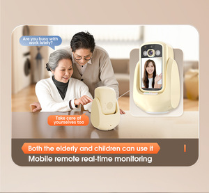 Caméra WiFi de vidéosurveillance à domicile à une touche avec vision nocturne Vision visuelle bidirectionnelle transfrontalière et appel vocal Résolution 1080p - Product Image 6