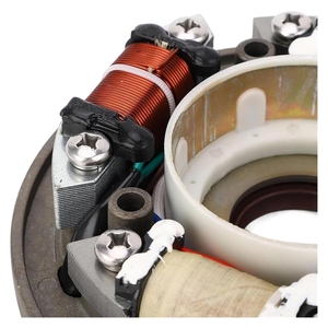 Новая катушка зажигания с магнетогенератором (статор) для 2-тактного 2-цилиндрового бензинового подвесного двигателя Yamaha 40 л.с., 66T-85560-00 - Product Image 3