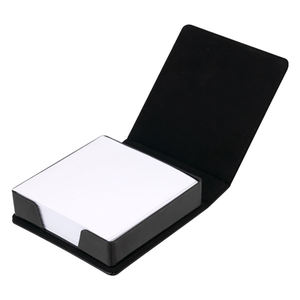 Bloc-notes adhésif vierge pour sublimation dans un étui en cuir PU - Product Image 4