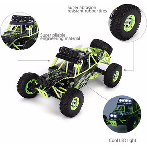 <span class=keywords><strong>12428</strong></span> AUS 1/12 escala 2,4G 4WD RC coche RC Rock Crawler vehículo juguete luces LED <span class=keywords><strong>WL</strong></span> Juguetes 12427 - Product Image 4
