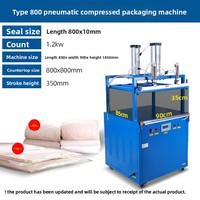 R-Pack Meilleur prix Compresseur automatique de couette Gain de place Machine à emballer sous vide facile à utiliser pour la fabrication de literie
