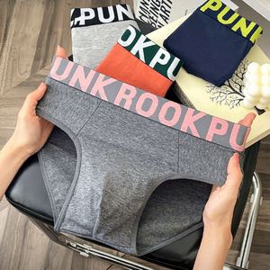 Nouvelle culotte triangle classique pour homme - Sous-vêtement respirant en coton élastique - Product Image 1
