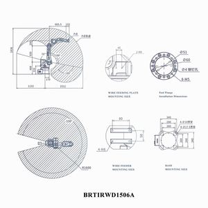 Borunte Nouveau bras robotique articulé 6 axes 1600 mm, charge utile industrielle de 6 kg, haute précision pour fraisage/scan 3D/soudage, IP54 - Product Image 4