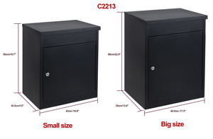 Лидер продаж, почтовый ящик для пакетов, коробка для доставки посылок, очень большой почтовый ящик для посылок - Product Image 6