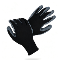 Gants de travail en nylon enduits de nitrile, directement de l'usine, adhérence précise, résistants à l'huile, pour l'assemblage de machines