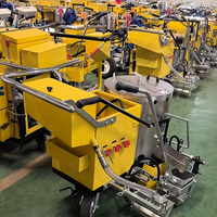 Machine de marquage routier thermoplastique de haute qualité, très vendue, avec godet de 150 mm