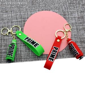 PVC Soft Rubber Mini Custom Cute Designer Brand Name Drink Key Chains 3D Anime High-quality Fashion Trend