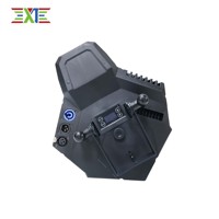 Luce LED da 80W con Effetto Scanner Rotante, Fascio Luminoso a Motivi, DMX512, Attivazione Sonora per DJ, Club, Matrimoni