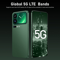 Smartphone avec grande batterie, double carte SIM, processeur Déca-Core, appareil photo 108MP, écran HD, puissant smartphone Android 15
