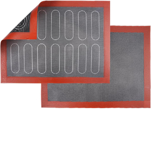 Colorful Non-Stick Baking Fabric <b>Mat</b> Wholesale Durable Eco-Friendly 0.4mm Thick Pastry <b>Rolling</b> <b>Mat</b> High Tensile Strength 2200 - Product Image 1