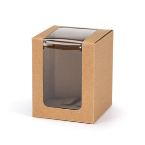 Kraft hộp giấy với cửa sổ Hộp xà phòng hương liệu đồ chơi tráng miệng bao bì túi, Halloween và giáng sinh kẹo Quà Tặng Bao bì hộp - Product Image 4