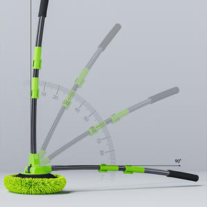 Mopa telescópica de aleación de aluminio con cabezal de chenilla, herramienta ecológica para limpieza de polvo en el interior y exterior del coche. - Product Image 2