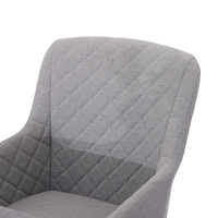 MIA 6 sièges maison tissu ensemble de mobilier d'extérieur ensemble de table à manger