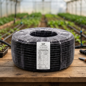 Tubería de Riego por Goteo Plana SAP de 16 mm, Grosor de 0.9 mm, 4 LPH, Espaciado de Emisores de 40 cm, Rollo de 50 m, Uso Agrícola - Product Image 3