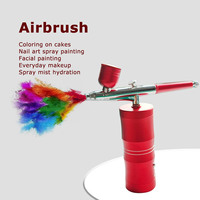 Barbier coiffure cheveux Sprays aérographe pulvérisateur vapeur USB charge couleur décoration cheveux outils et accessoires aérographe Kits