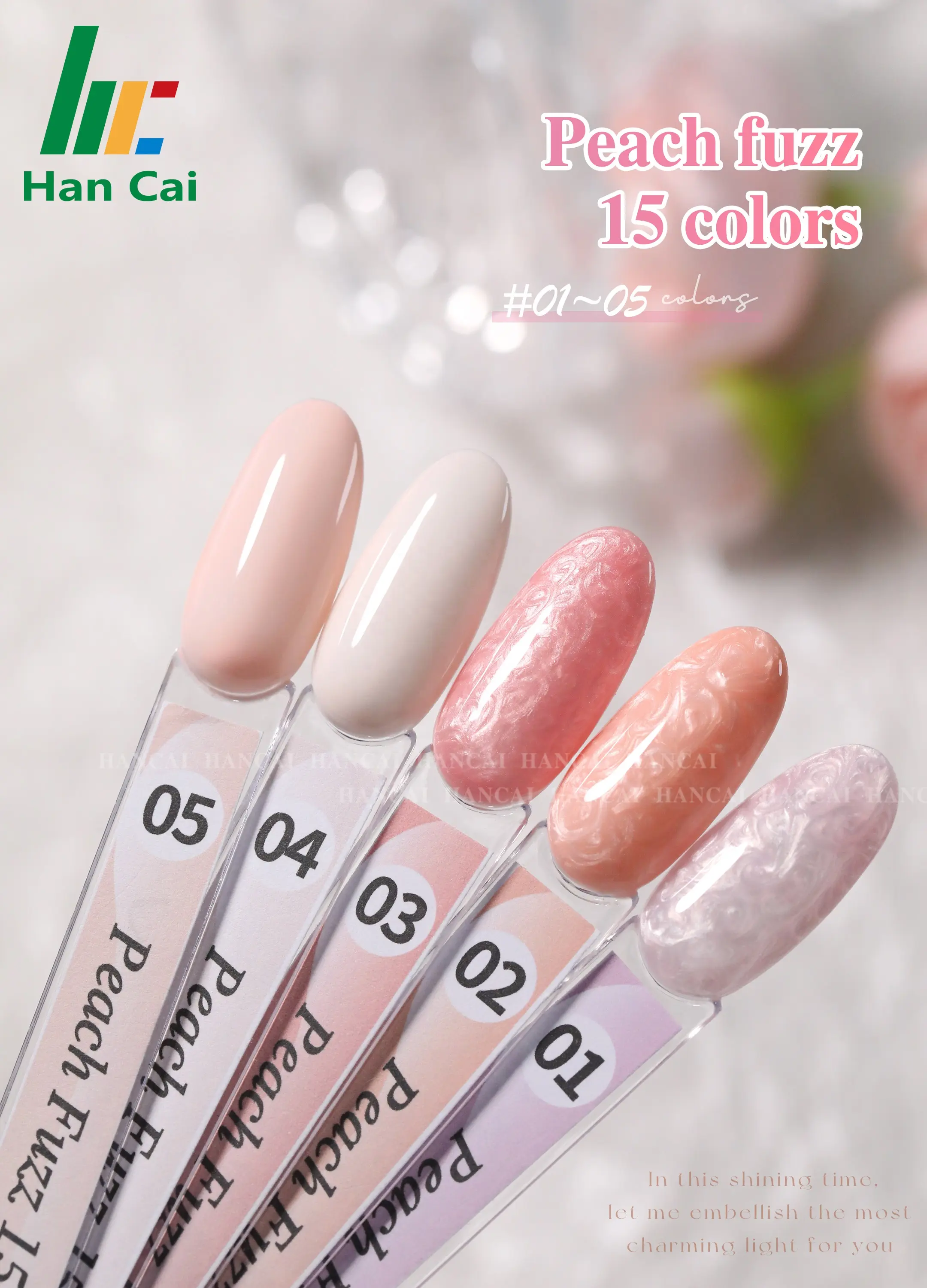 ขายส่ง 15ml เยลลี่คุณภาพสูงเจลเล็บด้ายสีชมพูเปลือยแช่ปิดยูวีเจลยาทาเล็บ