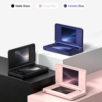 Konsol Game Genggam Retro X ANBERNIC RG DS Plus Clamshell Layar Sentuh IPS Ganda 4.3 RK3568 4000mAh WiFi Portabel