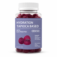 OEM Marque Privée Gummies Électrolytes à Base de Tapioca Saveur Baies Nutrition Sportive Équilibre Électrolytique 60 Pièces