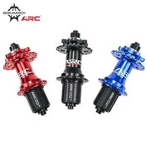 Hg hubs de bicicleta preto/azul/vermelho, 8 9 10 11s, cnc, super leve, e-bicicleta, 28 / 32/36h, j, dobra, liga de arco, mtb, disco