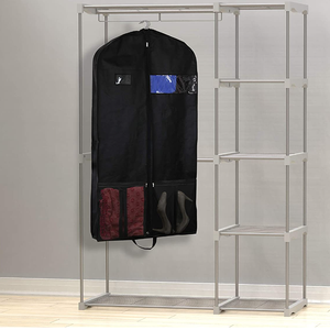 ISO BSCI usine personnalisé cintre sacs à poussière durable étanche danse sac de vêtement avec poches - Product Image 6