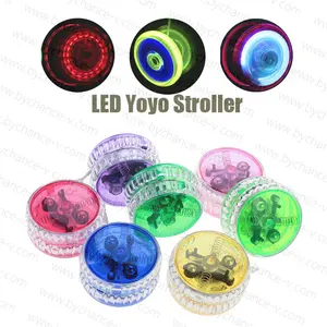 Vente en gros de jouets classiques pour enfants promotionnels boule <span class=keywords><strong>Yoyo</strong></span> clignotante à LED <span class=keywords><strong>Poussette</strong></span> <span class=keywords><strong>Yoyo</strong></span> logos personnalisés - Product Image 1