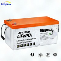 Scooter Lithium-Batterie 48V100AH 4,8KWh Premium Lithium-Eisenphosphat Vibrationsfest Hochleistungsbatterie für Elektrorollstuhl-Motor