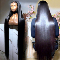 Perruque frontale complète HD 13x6 en cheveux naturels bruts, perruque vietnamienne brute, perruque sans colle à densité 250, cheveux humains vierges indiens brésiliens raides et bouclés