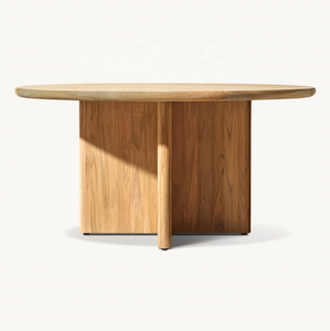 Sassanid Outdoor Artesanía excepcional Patio Muebles de jardín Hotel de lujo Muebles de exterior <span class=keywords><strong>Palma</strong></span> Juego de comedor de teca maciza - Product Image 3