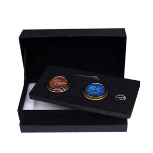 Luxury Gift Caviar Packaging Magnet Food Paper Caviar Box Black Can Put Ice Packing Material Rigid Boxes Service Paperboard 002