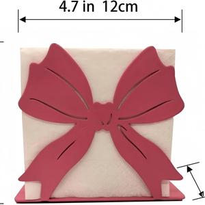 Portatovaglioli Verticale in Metallo Stile Nordico, Porta Fazzoletti a Colore Unico, Portatovaglioli Angolare a Ventaglio, Creativo per Ristoranti - Product Image 5