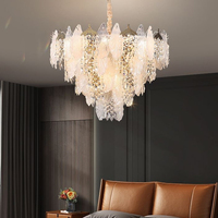 Luminaire suspendu LED en verre blanc DUOMEIJU avec cordon de suspension réglable, luminaire suspendu pour salon, lustre pour entrée