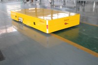 Plancher plat en ciment de haute qualité en cours d'exécution 30T chariot plat électrique pour la manutention de charges lourdes sur ou entrepôt et atelier