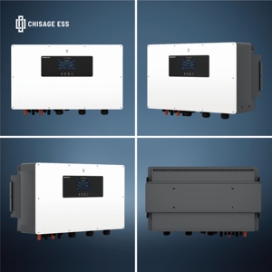 Prix usine – Onduleur hybride triphasé à triple sortie, MPPT multiple, 20-60 kW, haute tension, pour batteries Li-Ion/Plomb-Acide, efficacité 97,9 % - Product Image 4